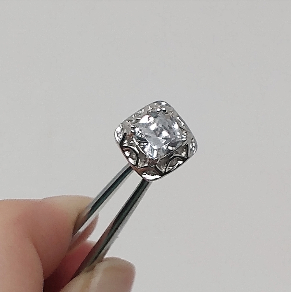 Tacori earrings sterling silver
